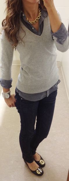 How to Wear Skinny Jeans With Flats