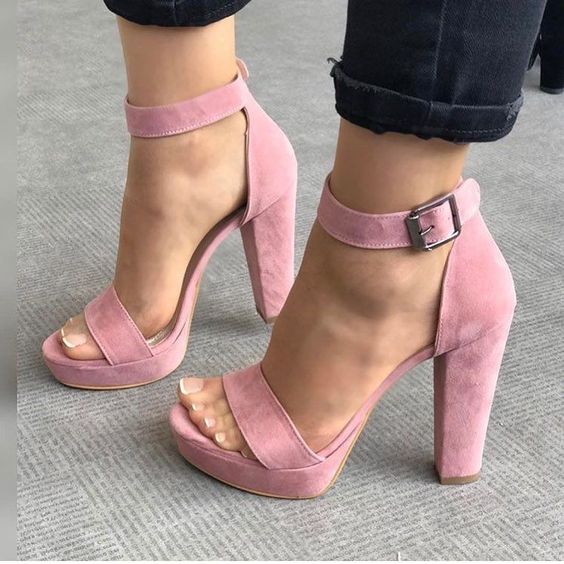 How to Wear Chunky Heels