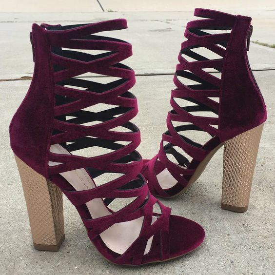 How to Wear Chunky Heels