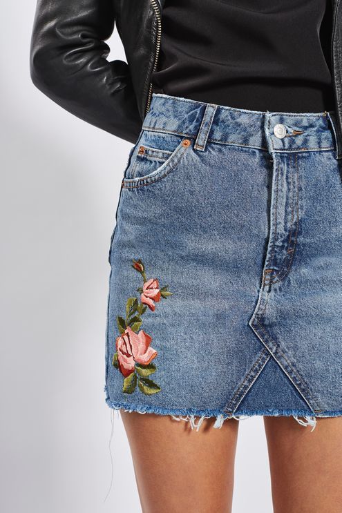 How to Wear Embroidered Denim