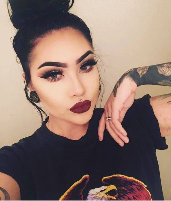 11 Ways to Pull off Dark Lipstick