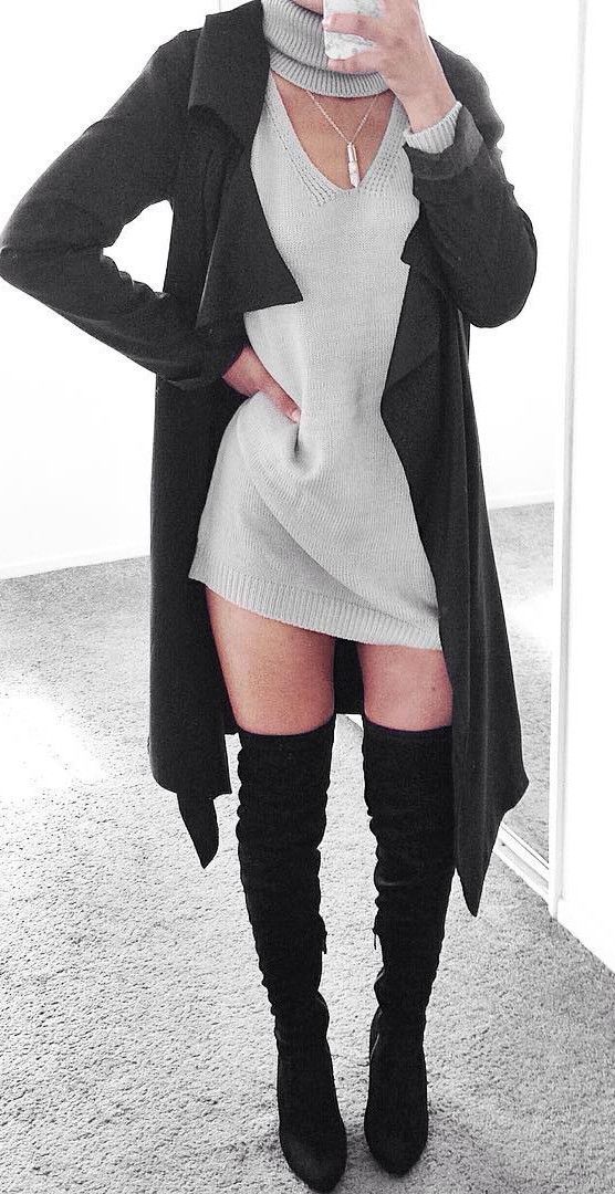 7 Ways to Wear a Dress in the Winter