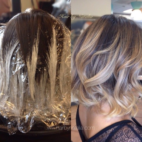 Image result for balayage short hair