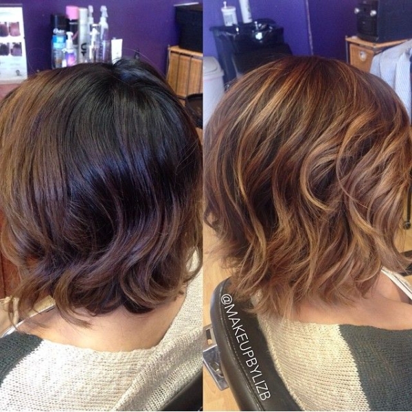 Image result for balayage short hair