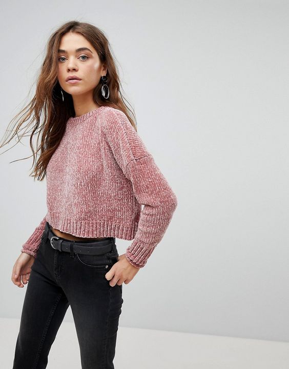 How to Pull Off a Chenille Sweater