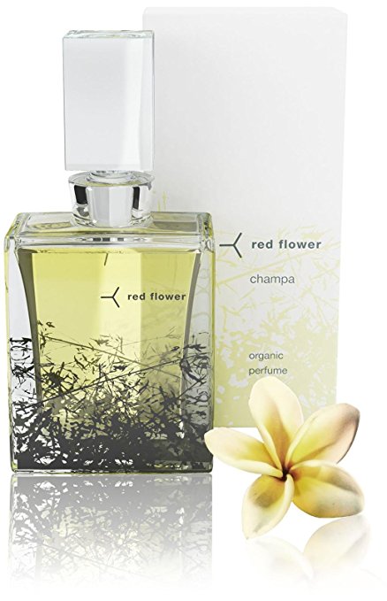 Red Flower 15ml Champa Organic Perfume, 0.500 oz.