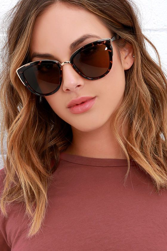Quay My Girl Tortoise Sunglasses at Lulus.com!