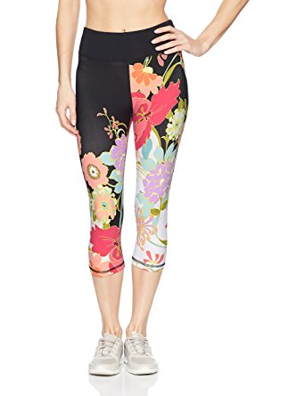 Trina Turk Recreation Women's Royal Garden Capri Legging, Multi, Small