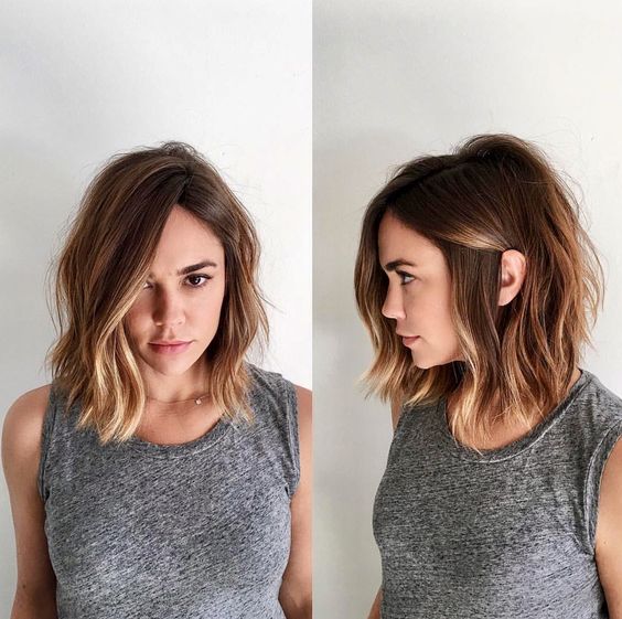 Long Angled Bob Haircuts That Prove Blunt Isnt Always Better