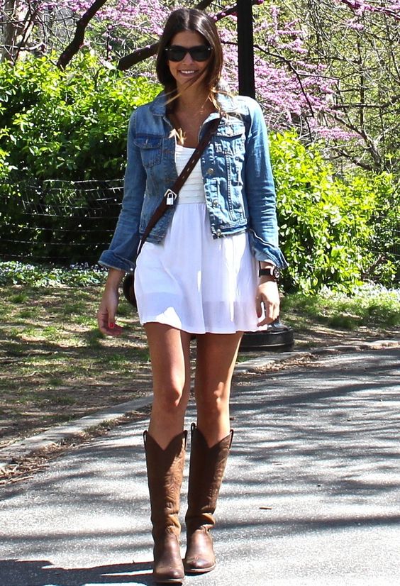 Western Outfit Ideas In Cowgirl Boots And Jeans on Stylevore