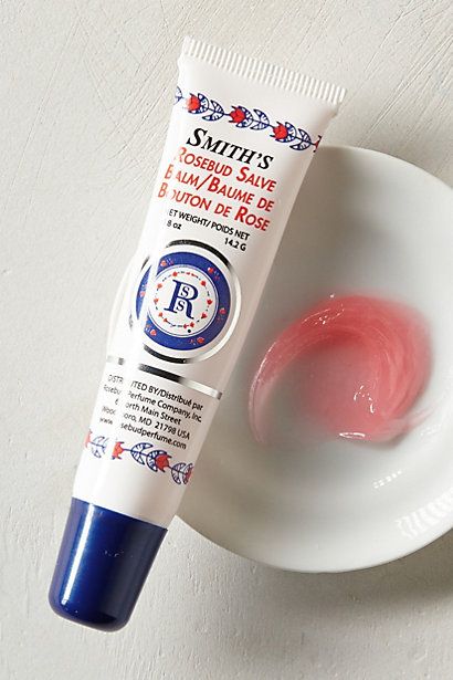 The Only 5 Products You Need for a Natural Makeup Look 6 Smith's Rosebud Salve Tube #anthropologie