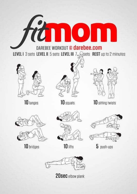 Fit Mom Workout with a free download