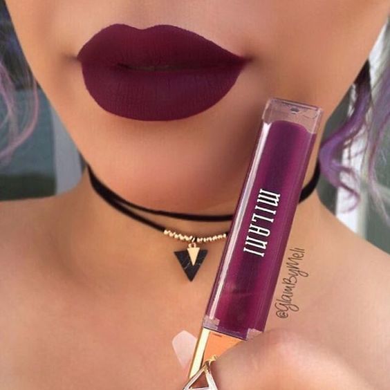 Milani "obsessed". These liquid lips are amazing but hard to find in stores!
