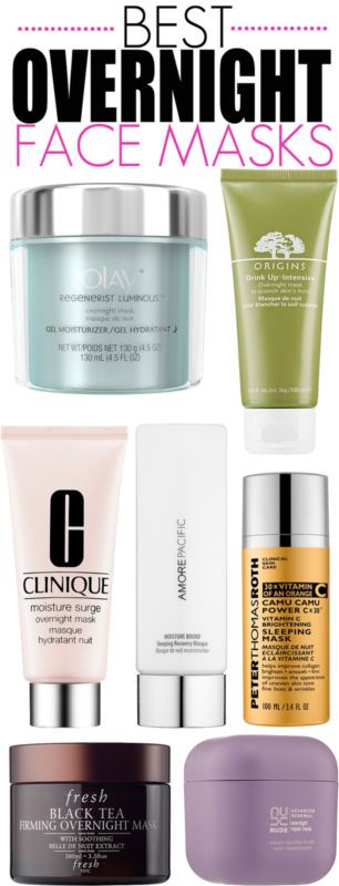 BEST Overnight Face Masks to Nourish and Brighten Skin While You Sleep