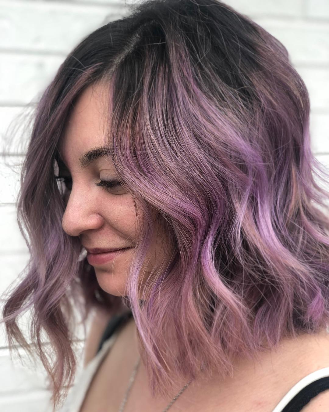 Hair Color Ideas - purple
