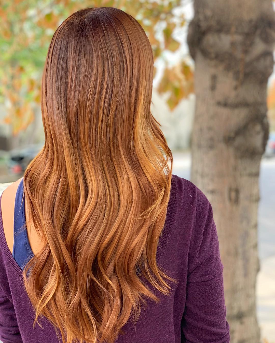Hair Color Ideas - copper 