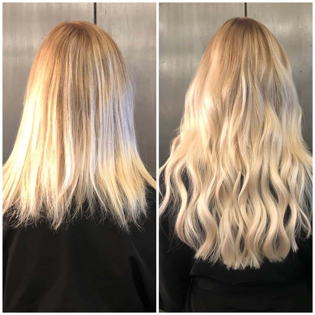 beach wave hair 
