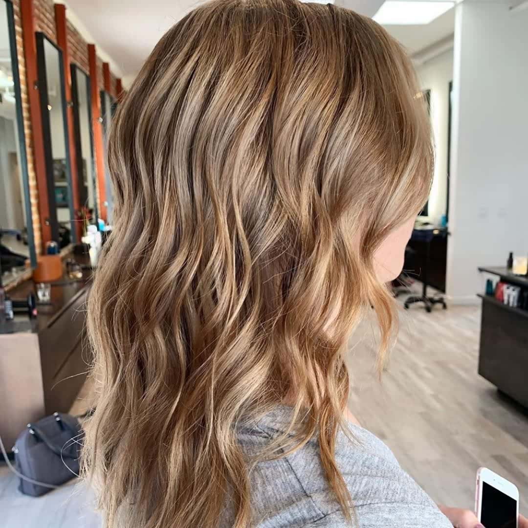 beach wave hair 