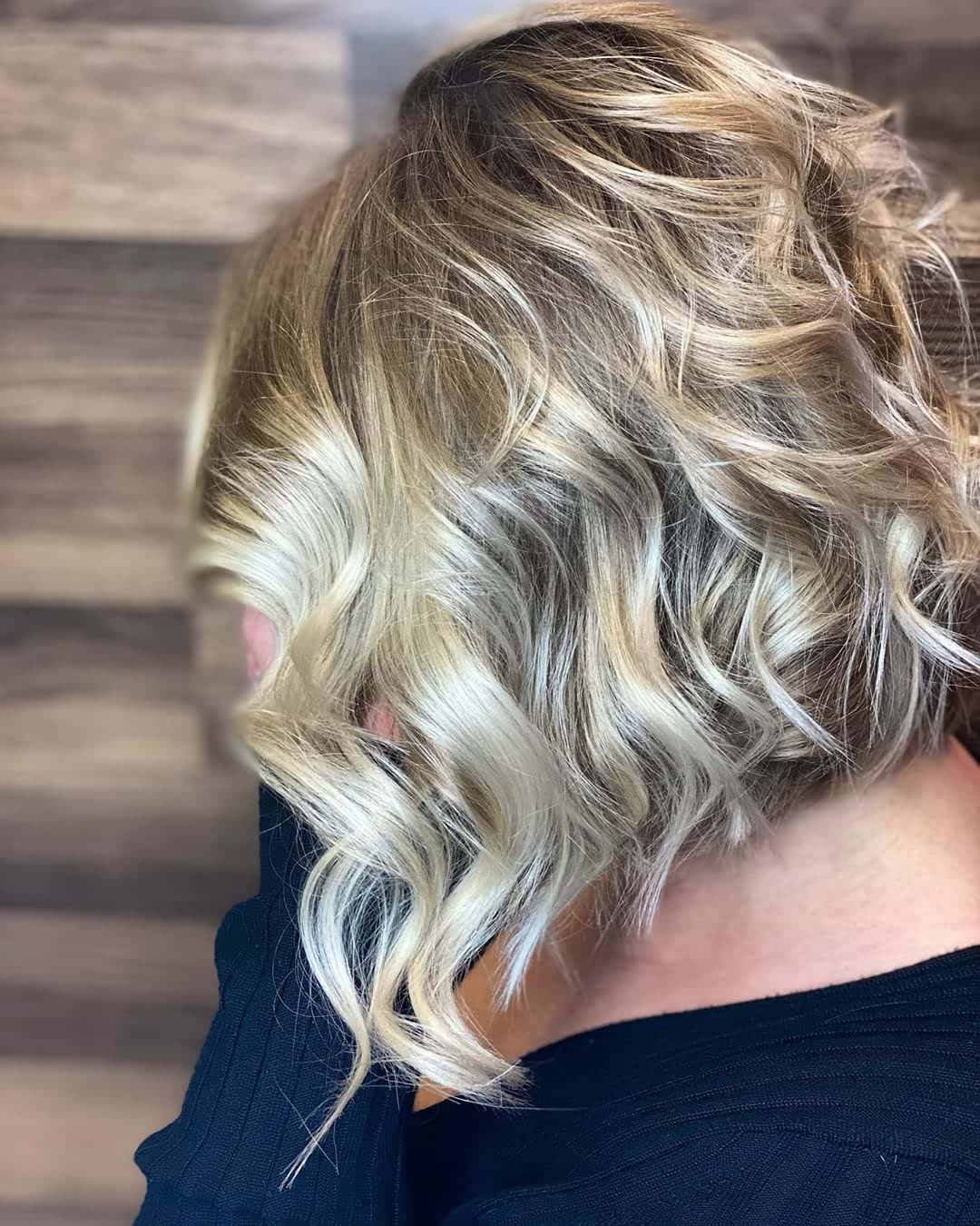 layered hairstyles with soft waves