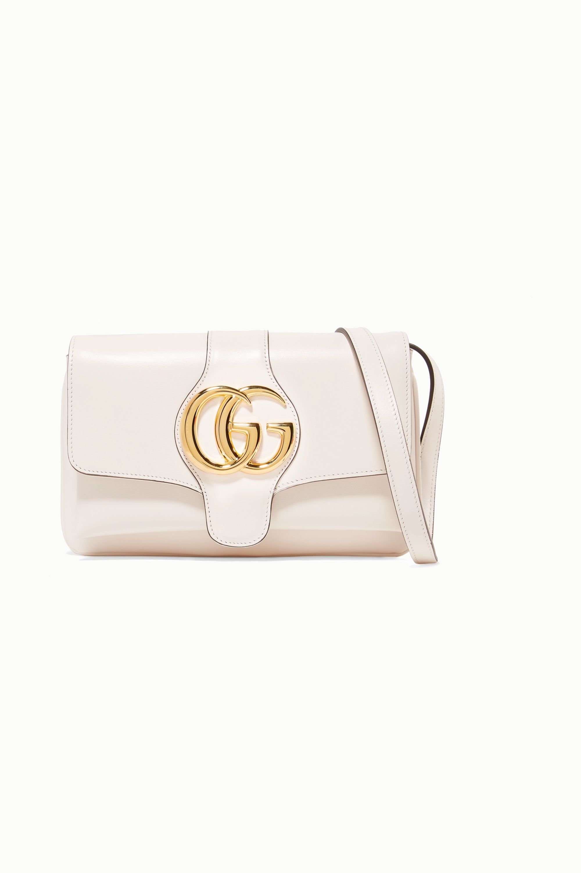 Ivory Arli medium leather shoulder bag | Gucci | NET-A-PORTER