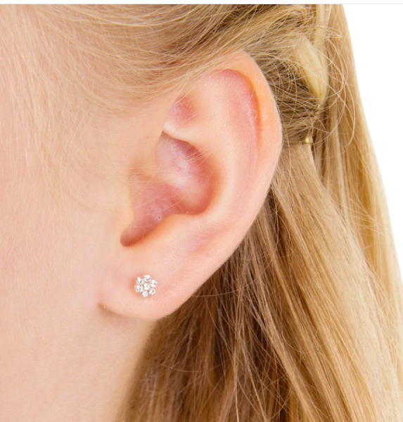 medical-grade earrings for babies
