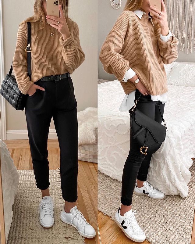 How to Wear White Sneakers: Styling Tips & Outfit Ideas (Feamle)