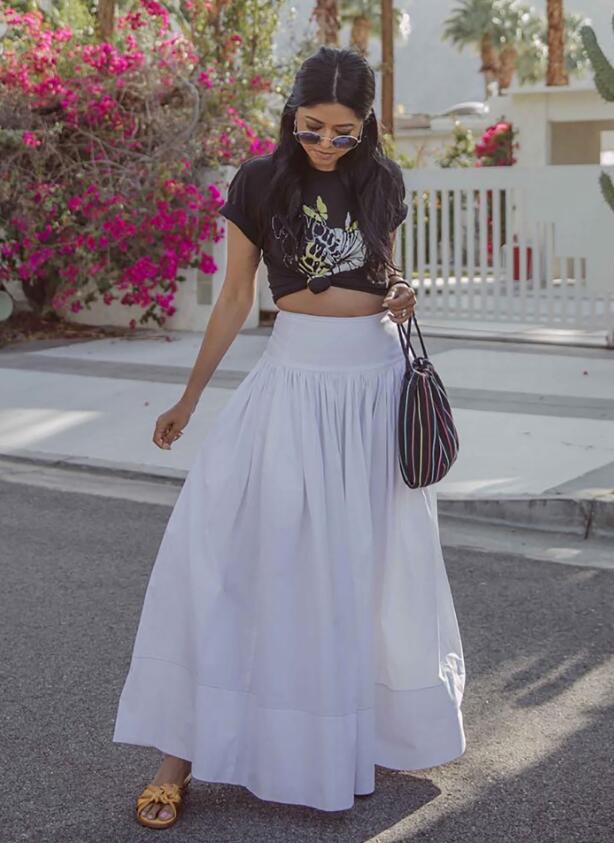 How To Wear Long Skirts Best Long Skirt Outfit Ideas Her Style Code