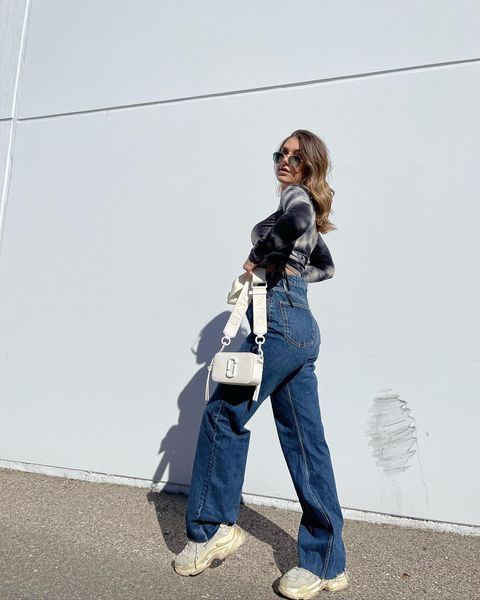 31 Ways To Style The Baggy Jean Trend