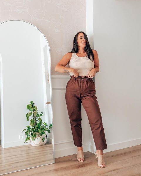 How to Style Brown Pants - 30 Outfit Ideas for Women with Brown