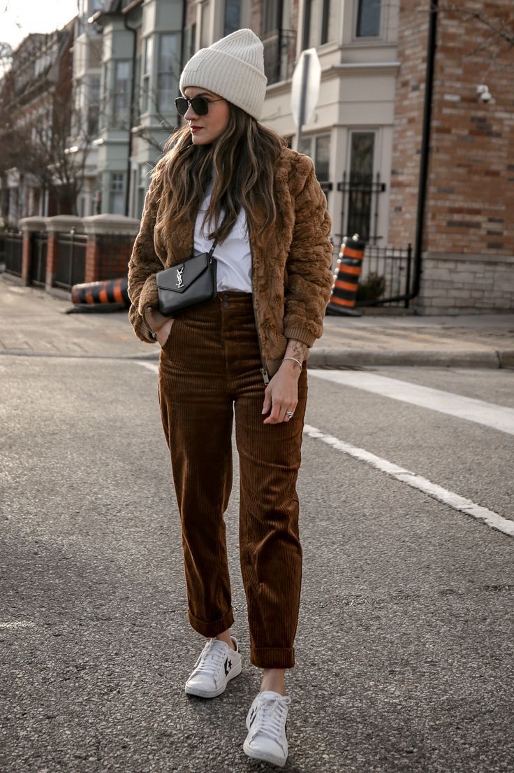 Dark Brown Pants Outfit