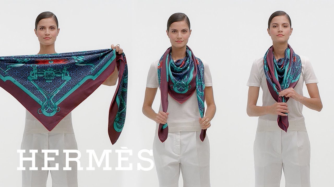 How to Wear a Hermès Scarf Like a Paris Model! - Her Style Code