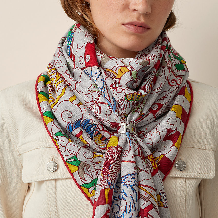 How to Wear a Hermès Scarf Like a Paris Model! Her Style Code