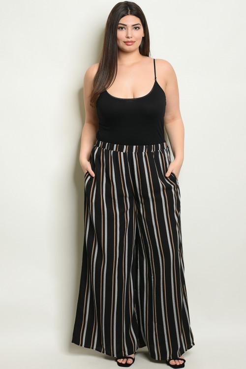 Epiphany Moment Black Pants Wide Leg Pants Outfit, Flowy