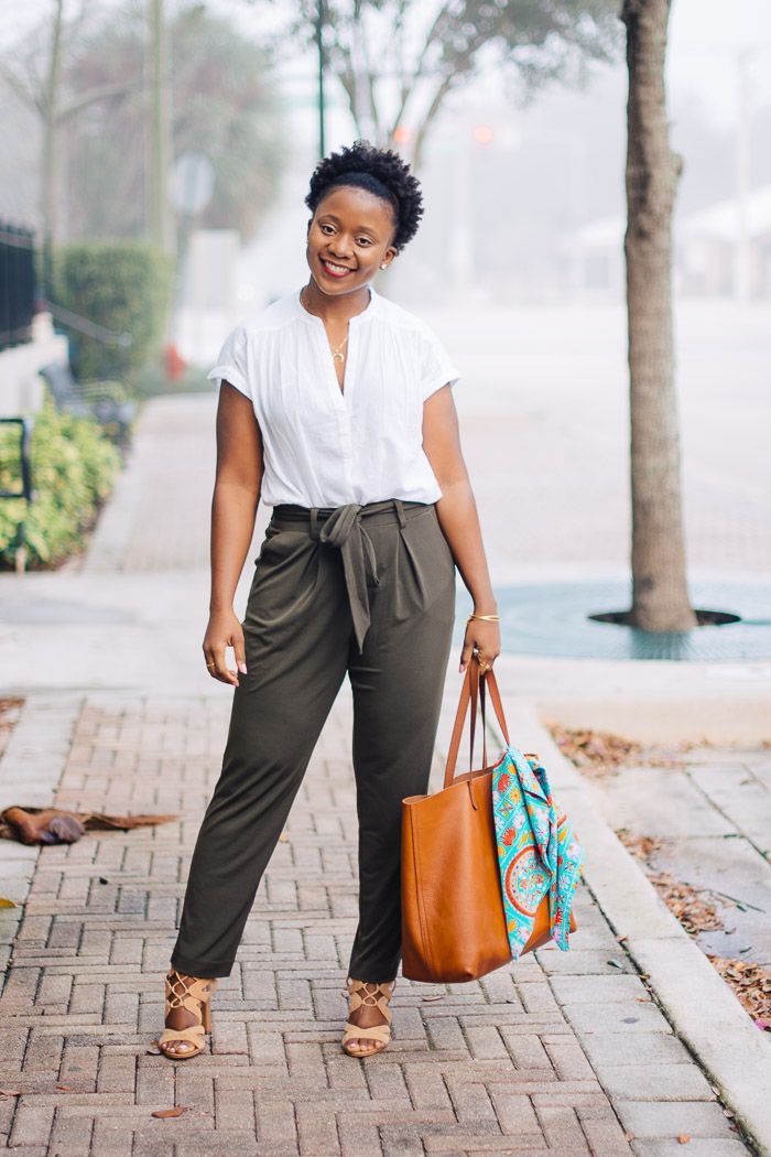 Grey Check Paperbag Trouser  Trousers  PrettyLittleThing