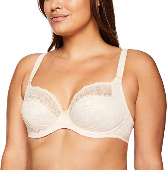 Best Push-up Bra for Fit from Elomi – Kim Underwire Stretch Lace Plunge