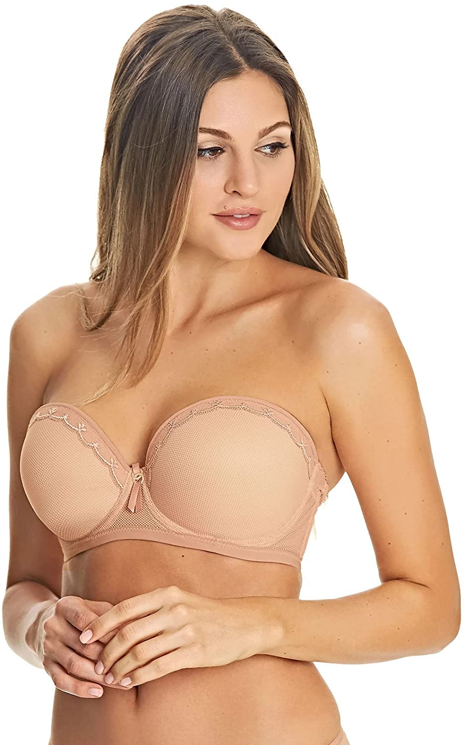 Best Strapless Bra for Large Busts - Freya - Idol Allure Strapless Bra