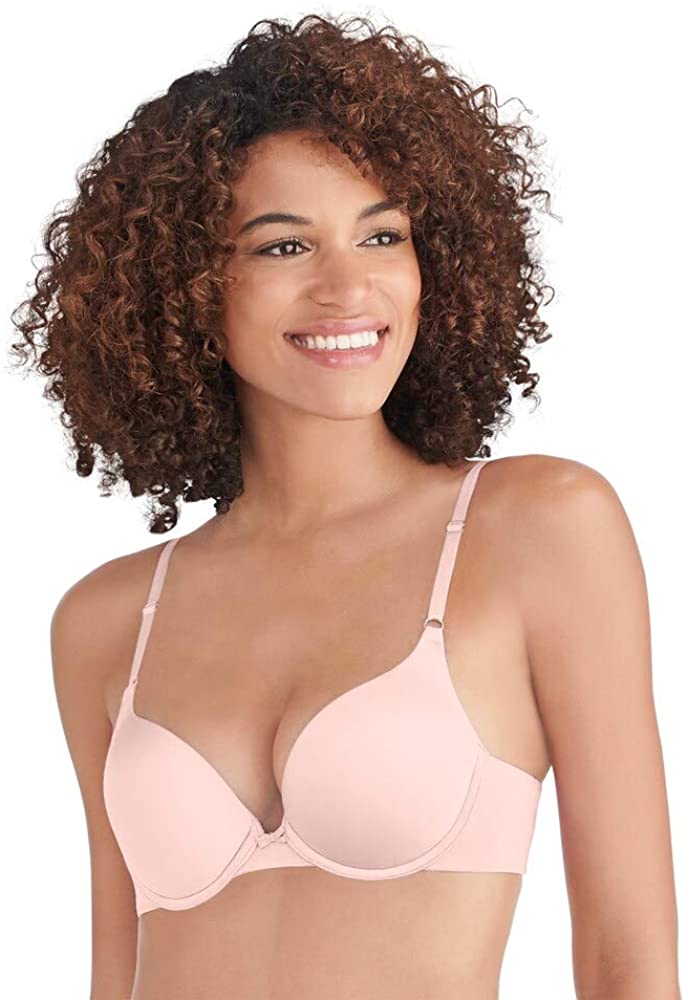 10 Best Push-Up Bras 2024 - Contemporary Styles that Fit & Flatter 3 Lily of France Womens Extreme Ego Boost Tailored Push-Up Bra, 38C, Champagne