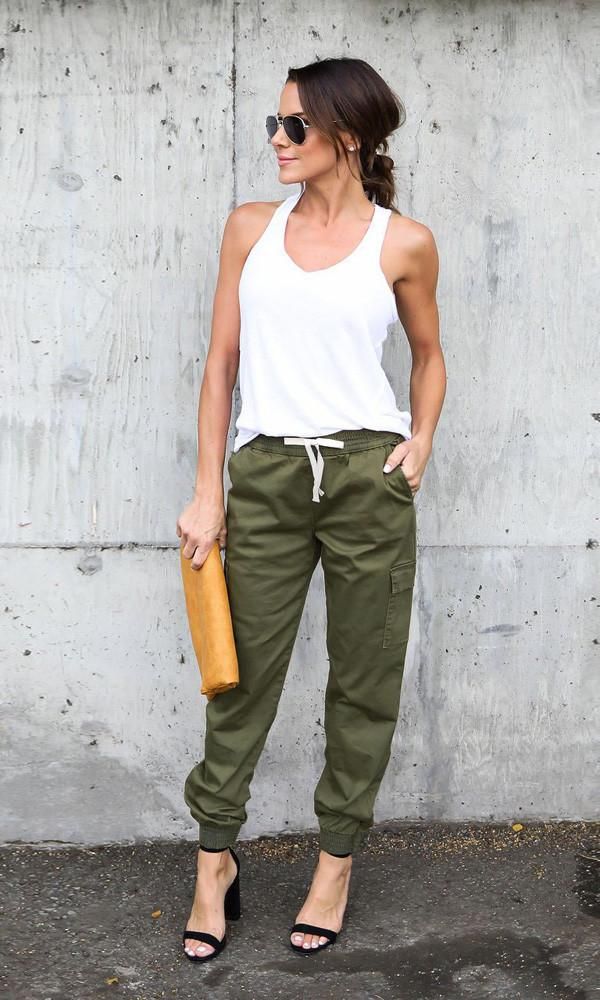 New Look Cotton Cuffed Cargo Trousers  Stone  Very Ireland