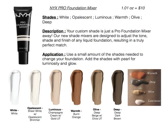 NYX PRO Foundation Mixer