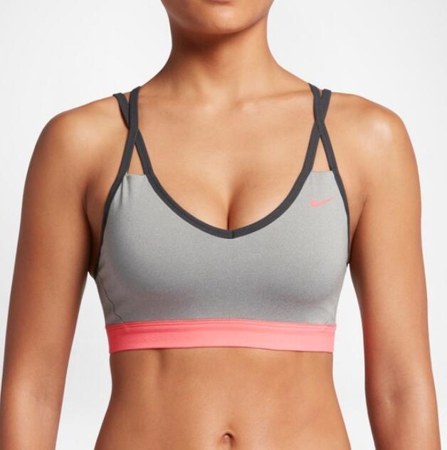 Cute Nike Sports Bra: Pro Indy Strappy Sports Bra