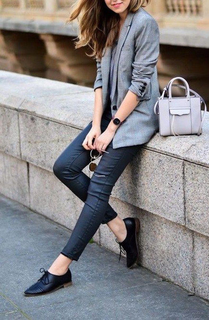 How To Wear Oxford Shoes - Oxford Shoes Outfit Ideas (Women)