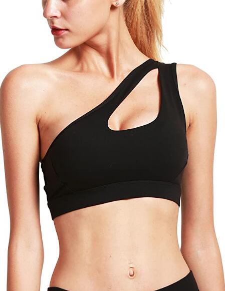 Best One-Shoulder Cute Sports Bra- RUNNING GIRL - One-Shoulder Sexy Sports Bra 