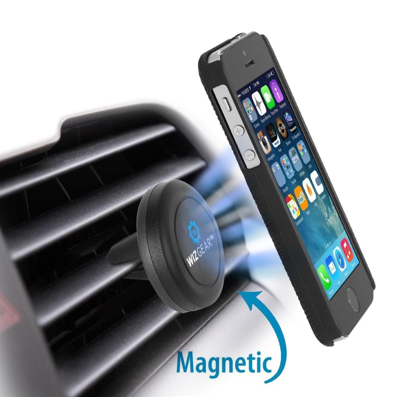 Universal 360 Car Air Vent Mount Sticky Stand Magnetic