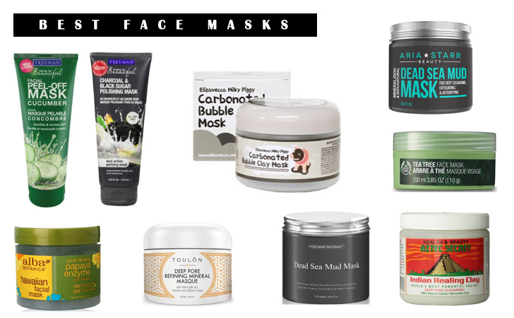 Best Face Masks - Hydrating and Clarifying Facial Masks