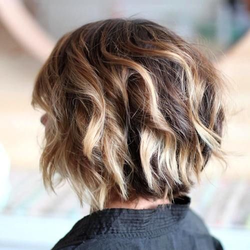 30 Hottest Bob Hairstyles That Look Great On Everyone Haircuts Choppy Balayage Bob Hairstyle For Short Hair 2017