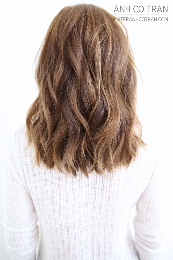 Shoulder Length Hairstyles Back View