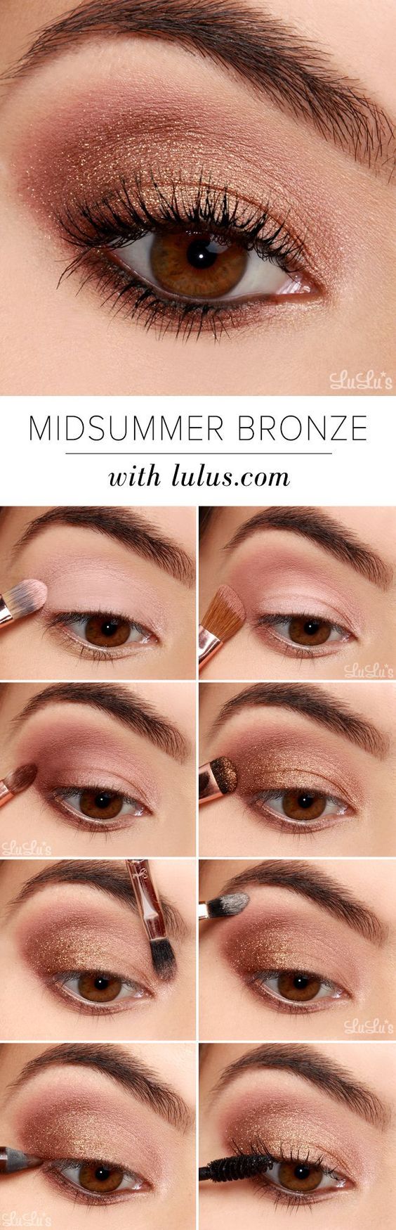 20 easy step by step eyeshadow tutorials for beginners - her style code