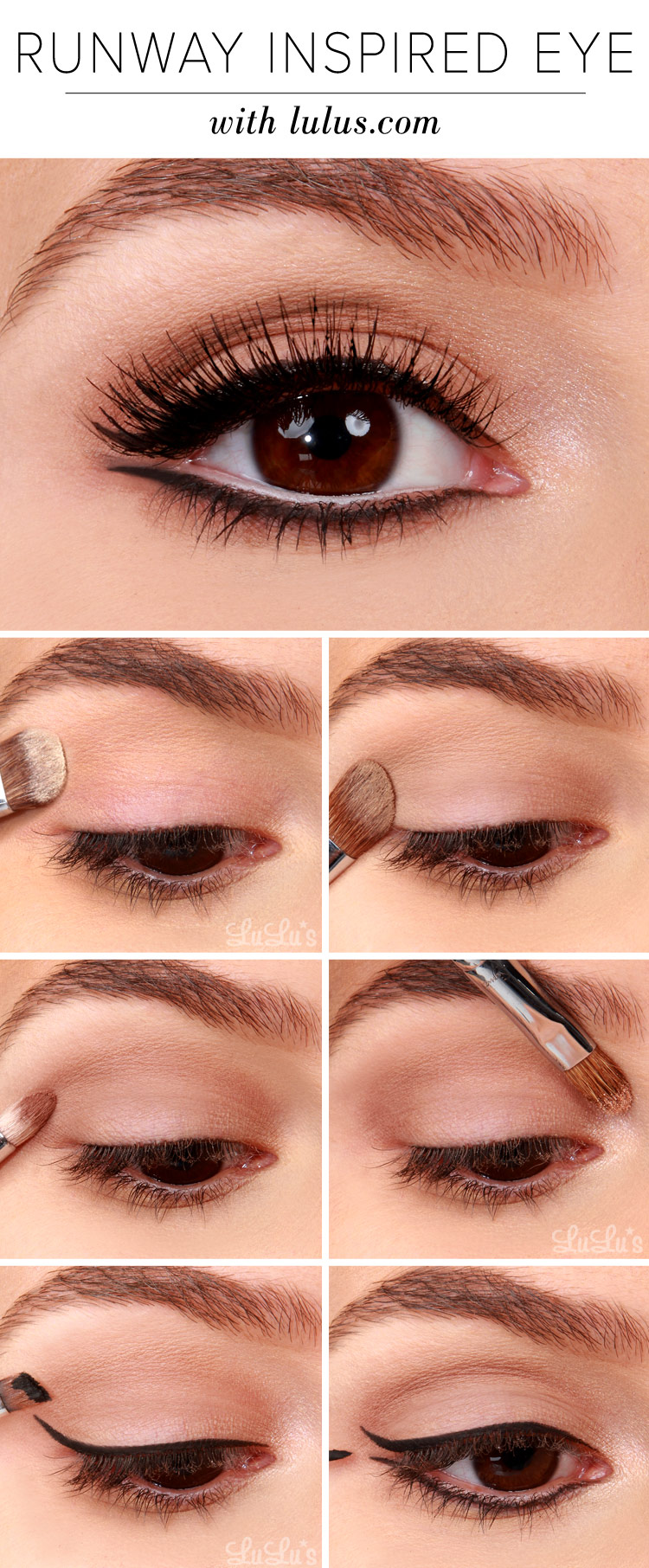 10 Easy Step By Step Makeup Tutorials For Brown Eyes