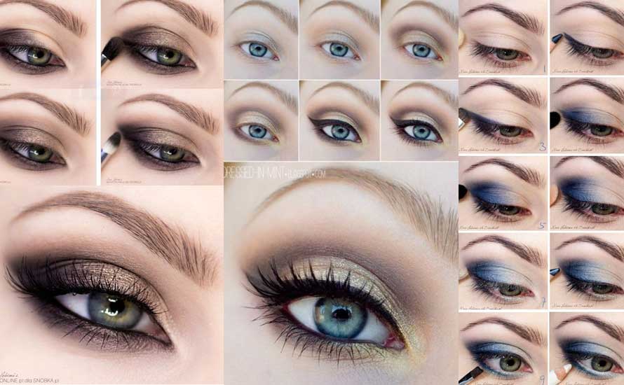 3. Step-by-Step Tutorial for a Blonde Hair and Smokey Eye Makeup Look - wide 7