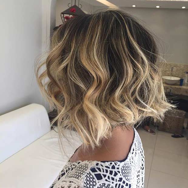 Balayage Short Hairstyles Balayage Short Hairstyles